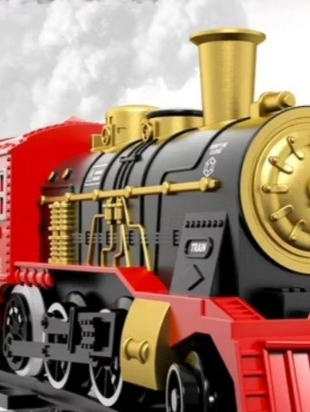Electric Train Steam Engine Musical Christmas Tree Decor Animated New